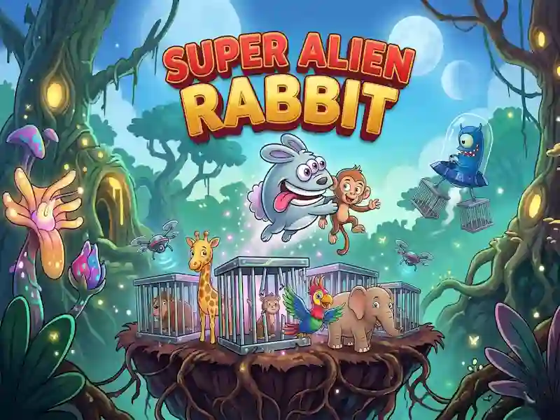 Spill Super Alien Rabbit online