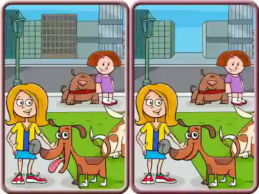 Spill Spot The Differences City online