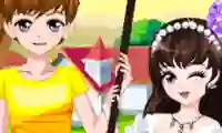 Spill Romantic Spring Couple online