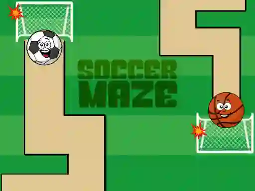 Spill Soccer Maze online