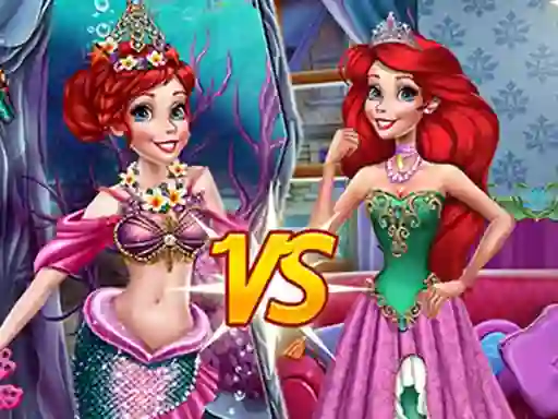 Spill Mermaid vs Princess online