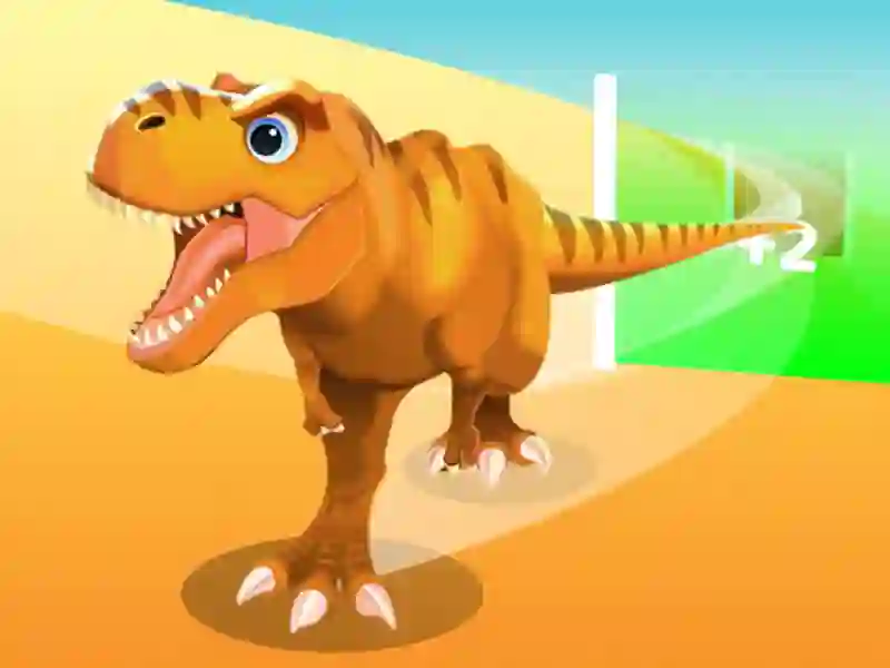 Spill Dinosaur Runner 3D online