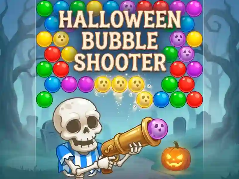 Spill Halloween Bubble Shooter online