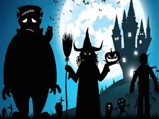 Spill Crazy Halloween Memory online