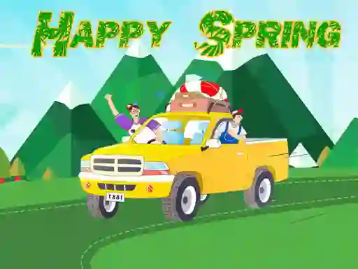 Spill Happy Spring Jigsaw Puzzle online