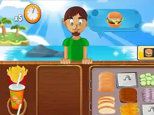 Spill Beach Burger online