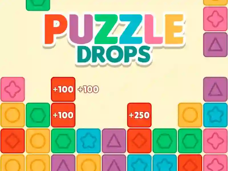 Spill Puzzle Drops online