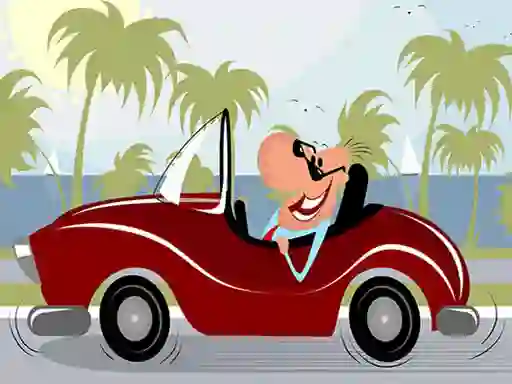 Spill Convertible Cars Jigsaw online