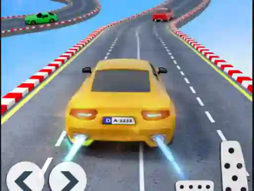 Spill Mega Ramp Car Racing Stunts GT 3d online