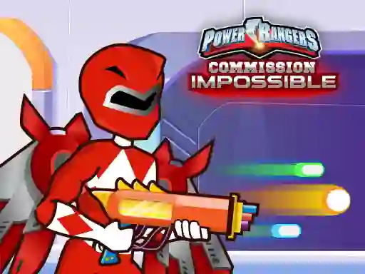 Spill Power Rangers Mission Impossible online