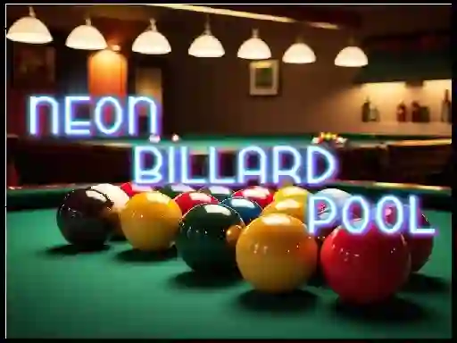 Spill Neon Billard Pool online