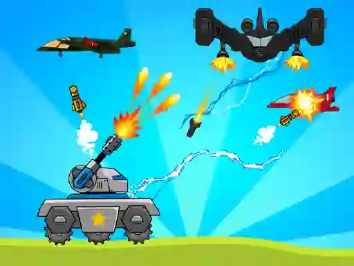 Spill Tank War Defense online