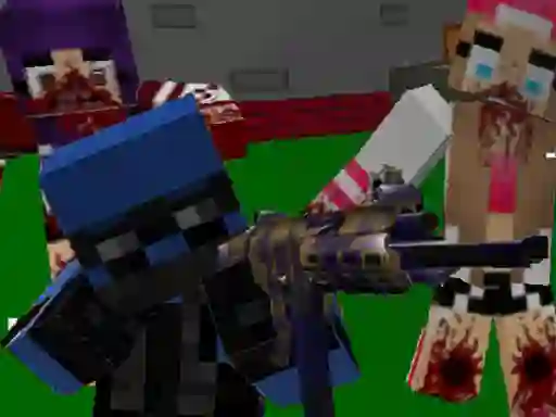 Spill Blocky Combat Special Forces: Zombie Apocalypse online
