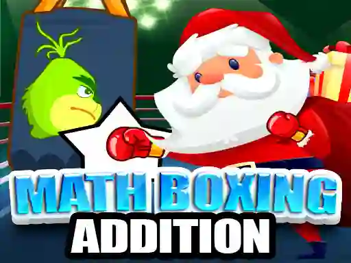 Spill Math Boxing Christmas Addition online