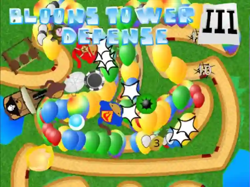 Spill Bloons Tower Defense 3 online
