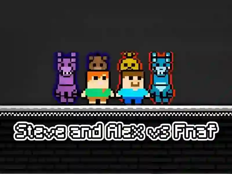 Spill Steve and Alex vs Fnaf online