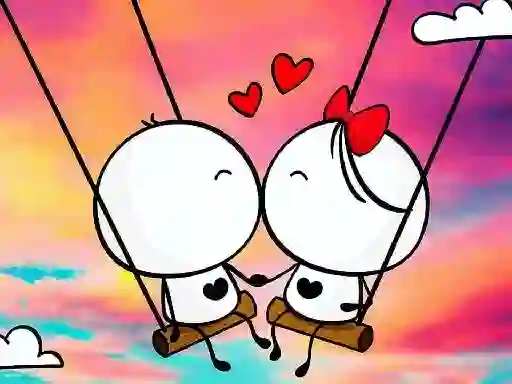 Spill Spot The Differences Happy Valentines Day online