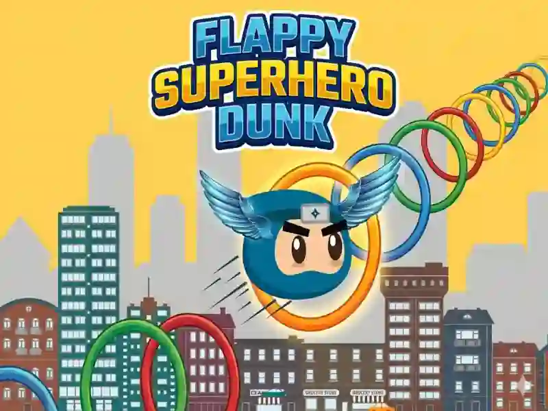 Spill Flappy Superhero Dunk online