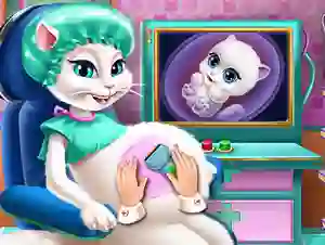 Spill Kitty Pregnant Check-up online