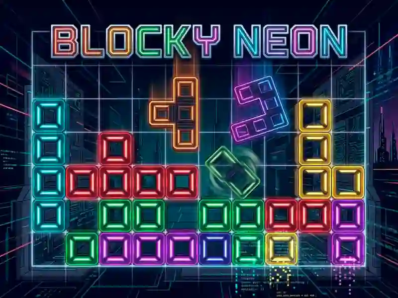 Spill Blocky Neon online