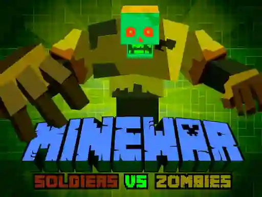 Spill Minewar Soldiers vs Zombies online