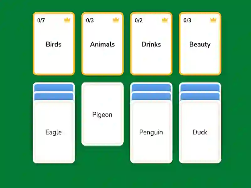 Spill Word Solitaire online