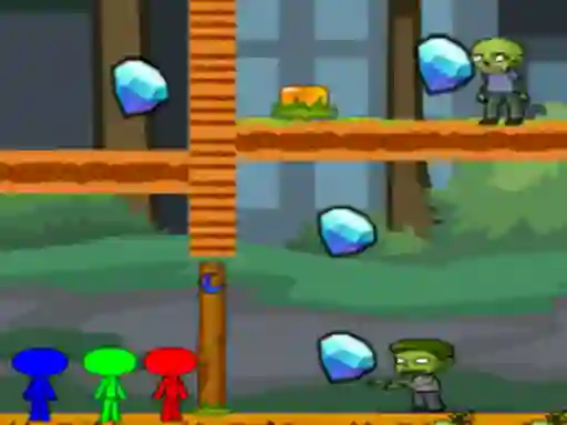 Spill StickMan Bros Vs Zombies online