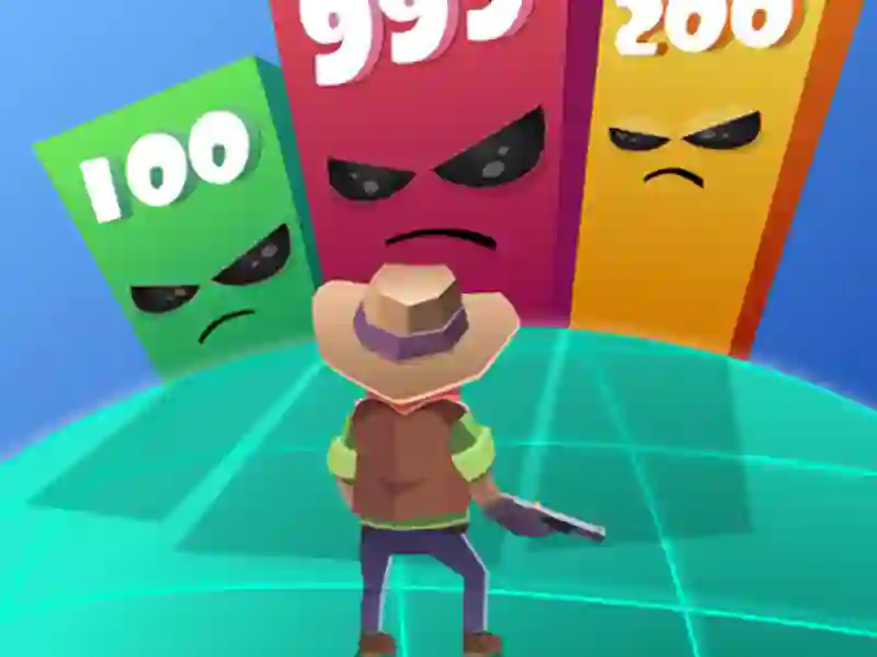 Spill Shoot Block Rush 3D online