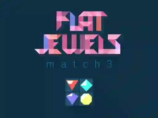 Spill Flat jewels match 3 online
