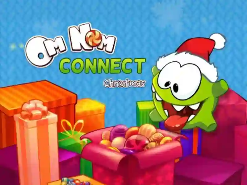 Spill Om Nom Connect Christmas online