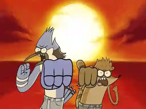Spill Regular Show Hidden object online