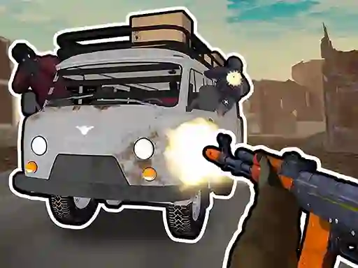 Spill Road Chase. Shooter Realistic Guns online