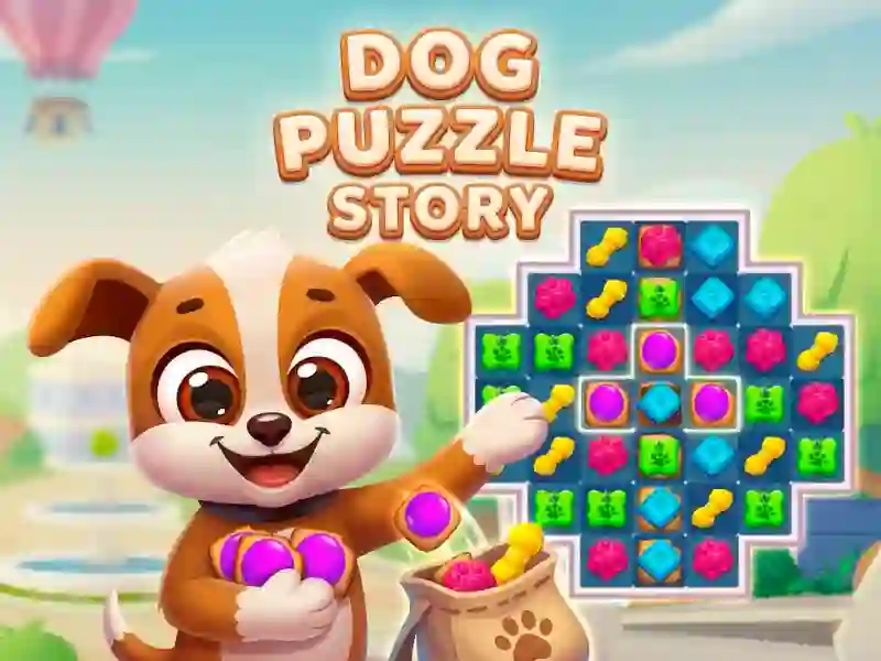 Spill Dog Puzzle Story online
