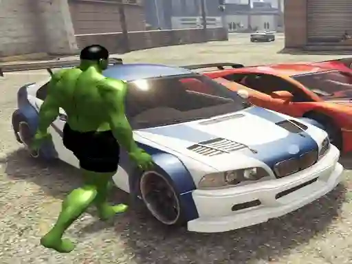 Spill Chained Car vs Hulk online