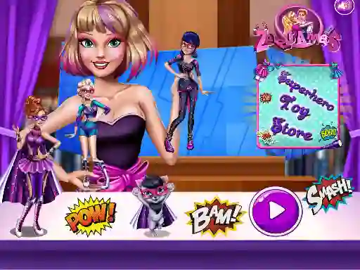 Spill Superhero Toy Shop online