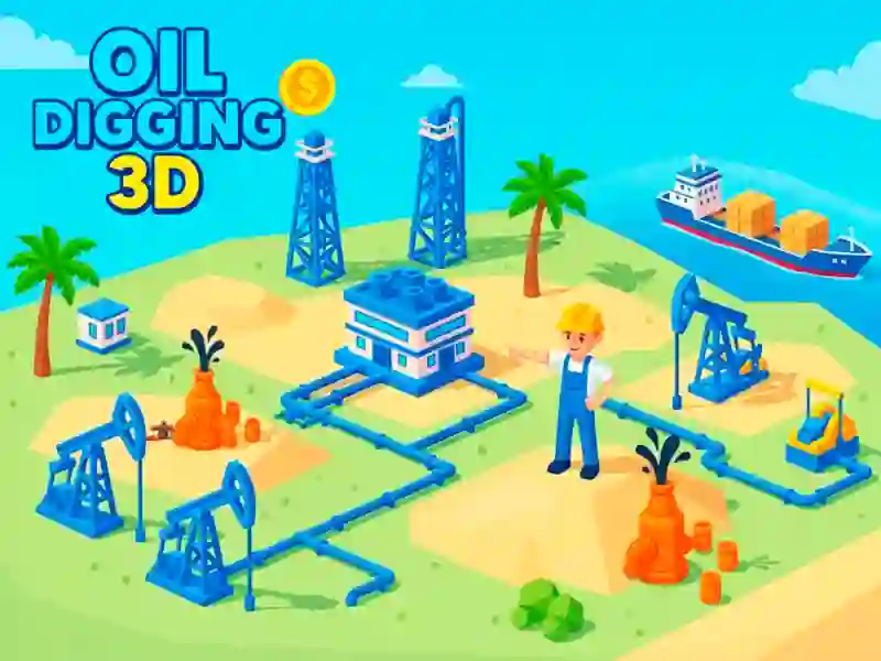 Spill Oil Digging 3D online
