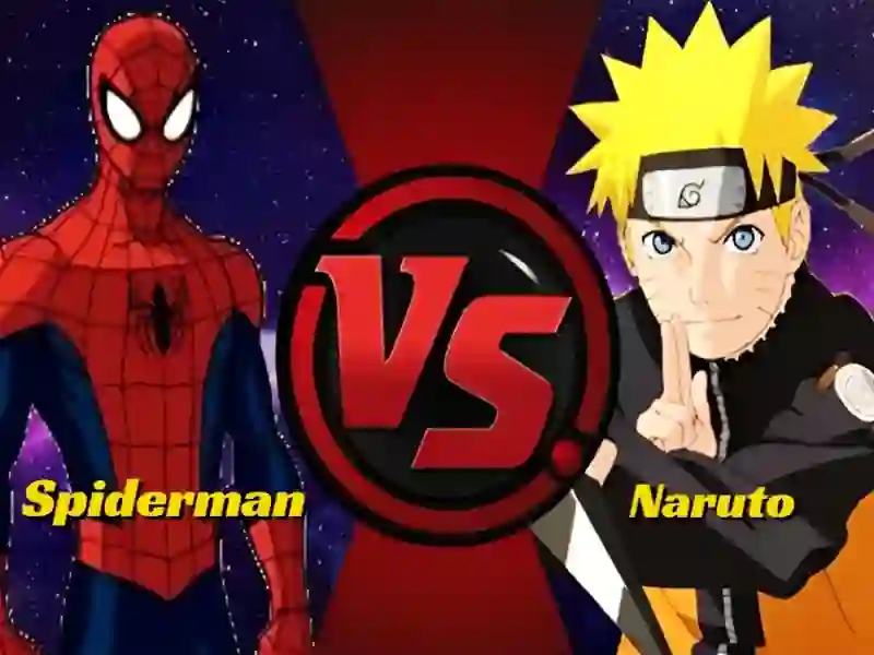 Spill Spiderman Vs Naruto online
