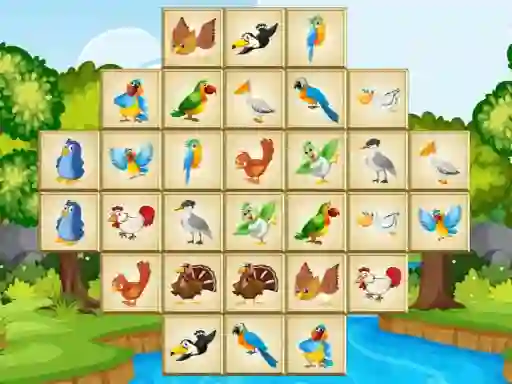 Spill Birds Mahjong Deluxe online