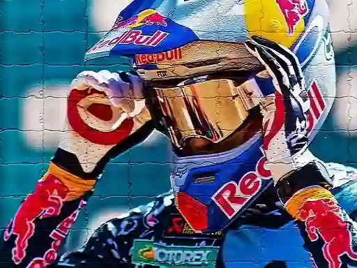 Spill Motocross Puzzle Challenge online