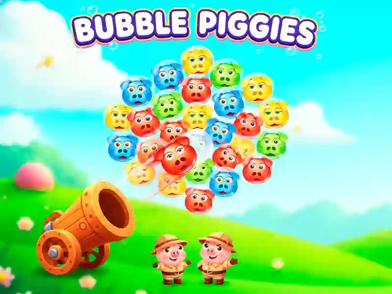 Spill Bubble Piggies online