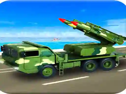 Spill Us Army Missile Attack Army Truck Driving Games online
