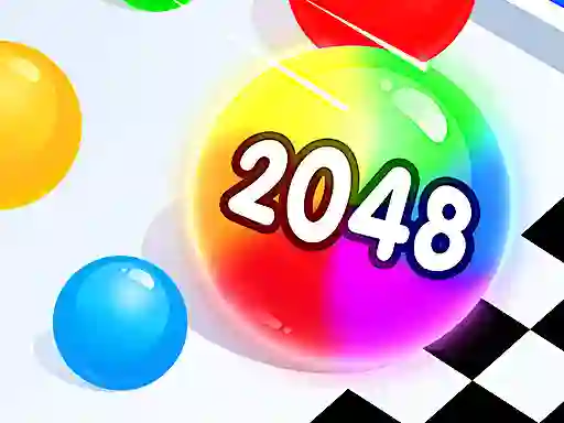 Spill Ball Merge 2048 online