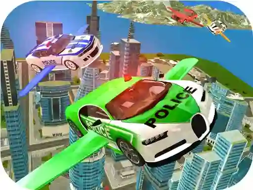 Spill Flying Police Car Simulator online