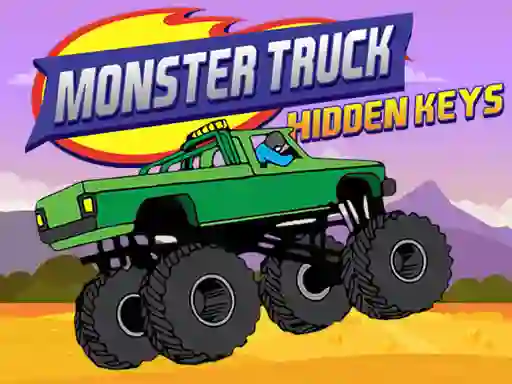 Spill Monster Truck Hidden Keys online