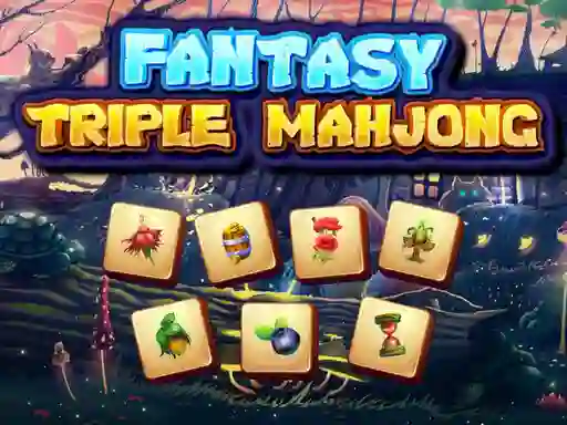 Spill Fantasy Triple Mahjong online