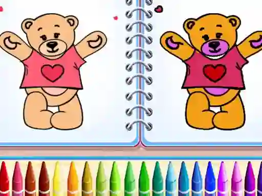 Spill Cute Teddy Bear Colors online