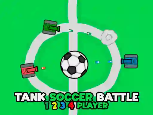 Spill Tank Soccer Battle 1 2 3 4 Player online