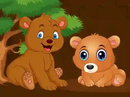 Spill Baby Bear Jigsaw online