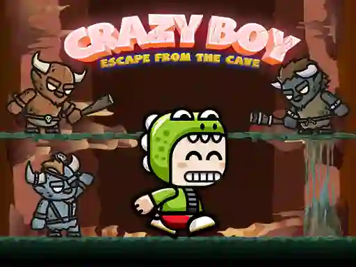Spill Crazy Boy Escape From The Cave online
