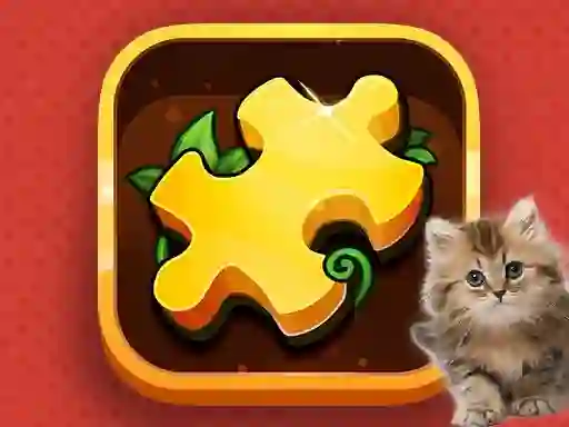 Spill Cats Puzzle Time online